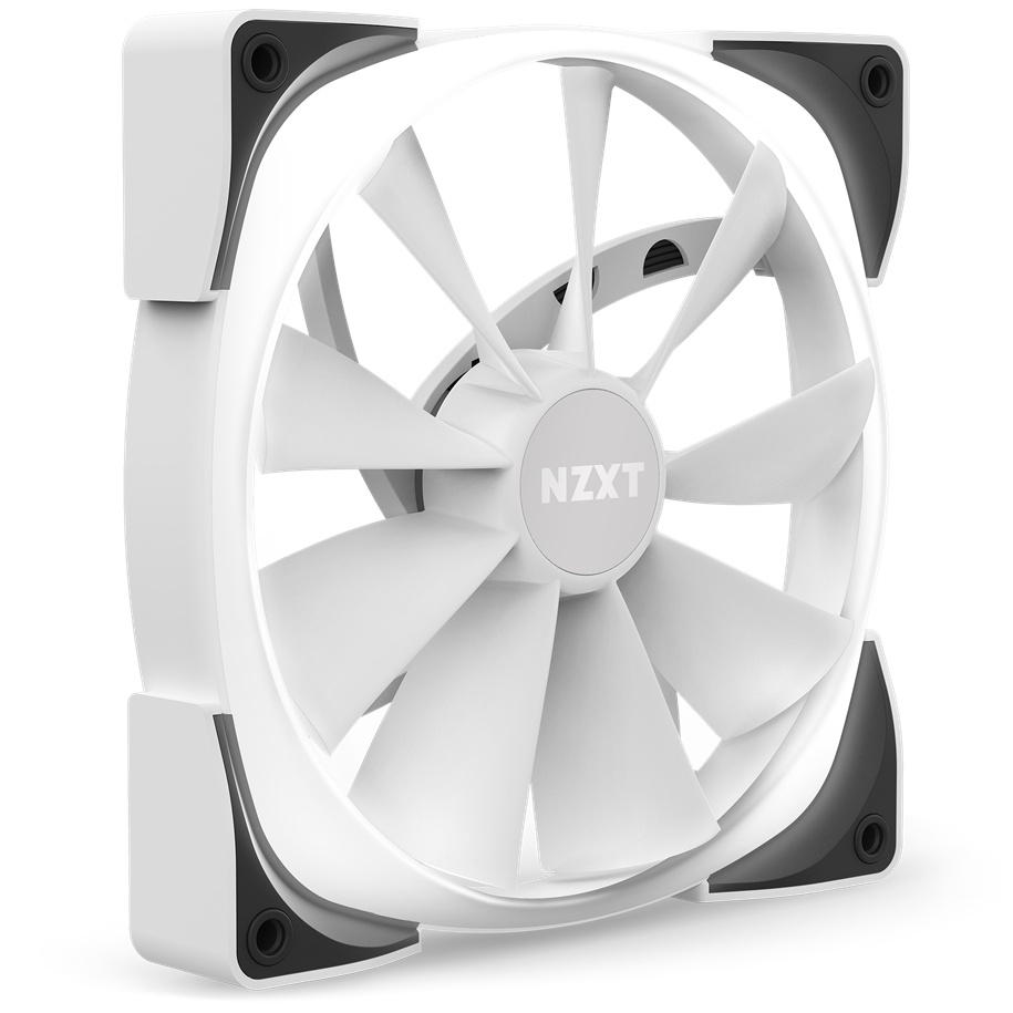 [Mã 273ELHA100K0 hoàn 7% đơn 500K] Quạt tản nhiệt cho case NZXT AER RGB 2 Series 140mm Single White (HF-28140-BW)