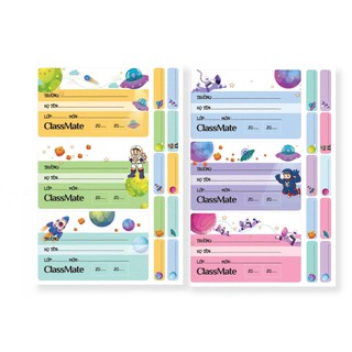 Nhãn vở Space Classmate-NT221