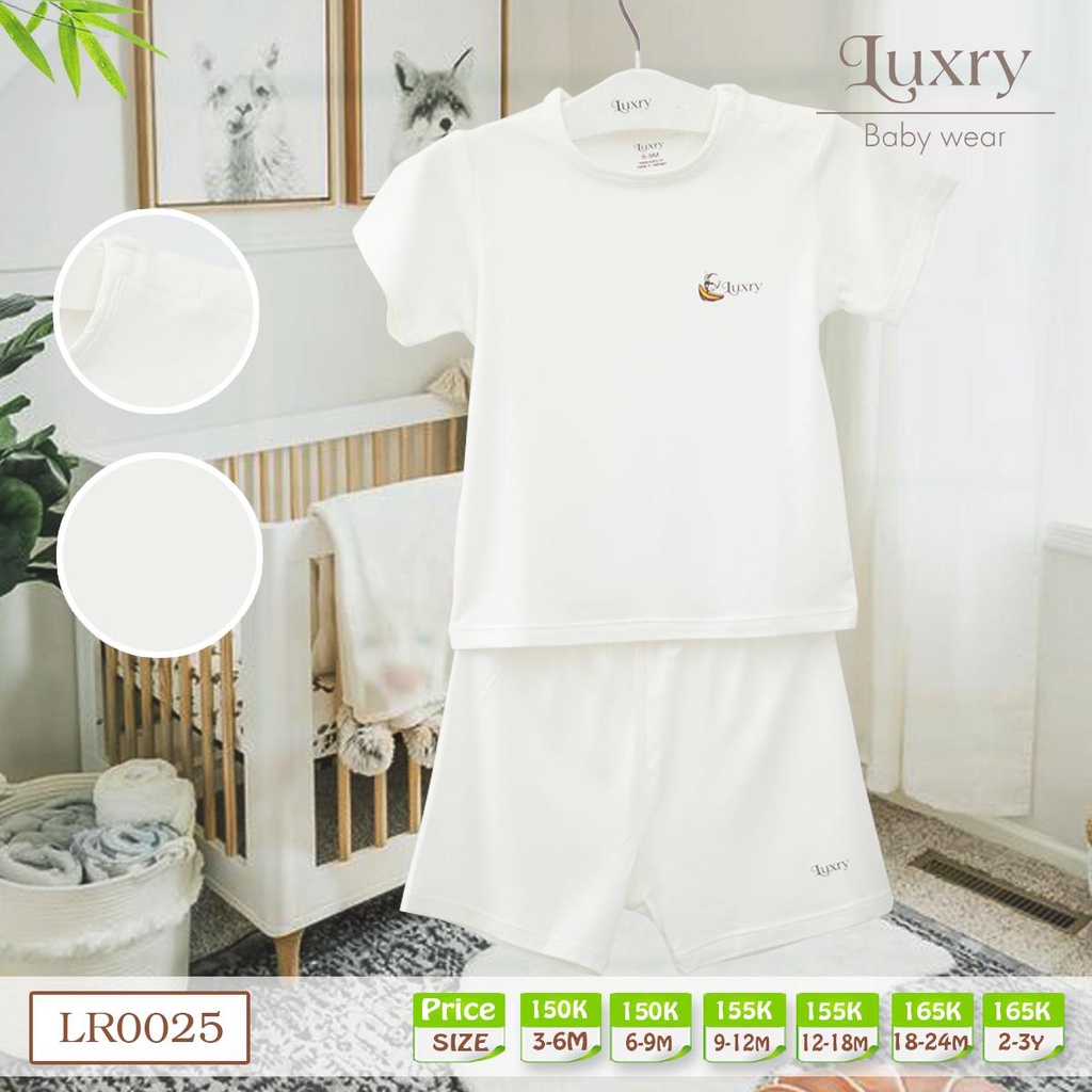 Bộ cộc cài vai Luxry siêu mềm, mịn được làm từ sợi tre cao cấp