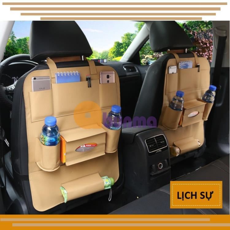 Túi đựng đồ treo lưng ghế ô tô (Nâng cao)
