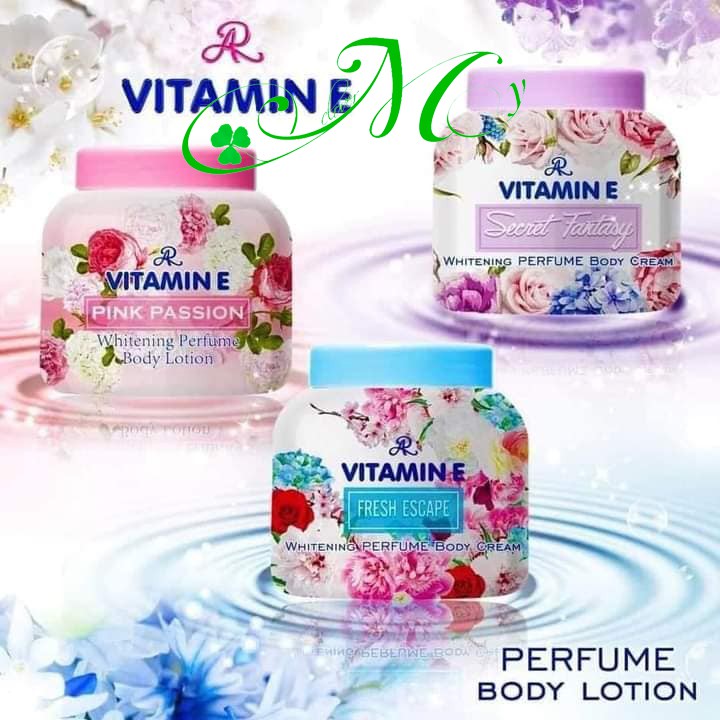 Kem dưỡng thể hương nước hoa AR Vitamin E Perfume Body Lotion Thái Lan - Dưỡng da mềm mịn
