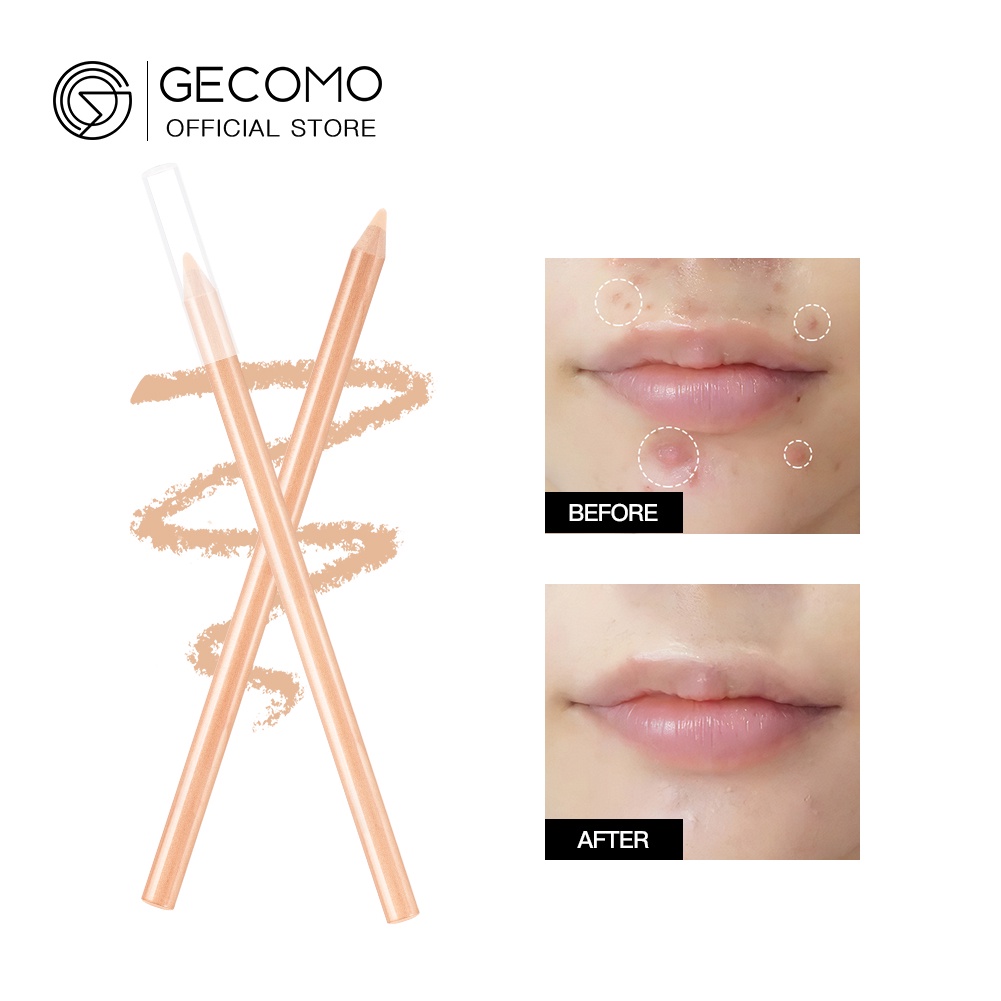 GECOMO Bút Che Khuyết Điểm Che Khuyết Điểm Vết Mụn Vết Thâm Quầng Thâm Lâu Dài Không Thấm Nước | BigBuy360 - bigbuy360.vn