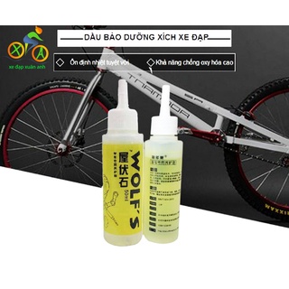 Dầu tra sên xích líp xe đạp WOLFS
