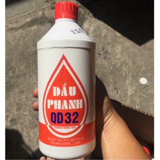 Dầu Phanh QD32 DOT.3 Quân Diệu chai 1kg (thùng 12 chai) - From 2003