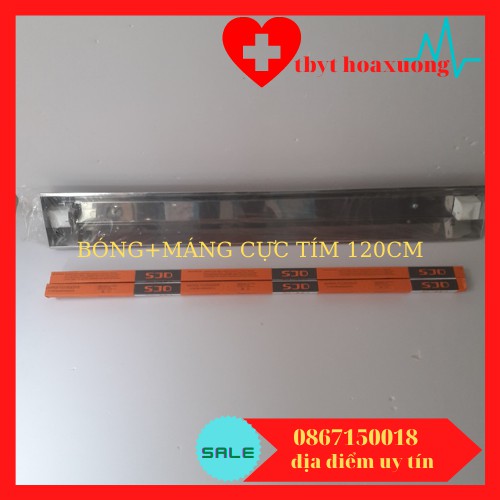 [Com Bo] Máng + Bóng Đèn Cực Tím 120 cm