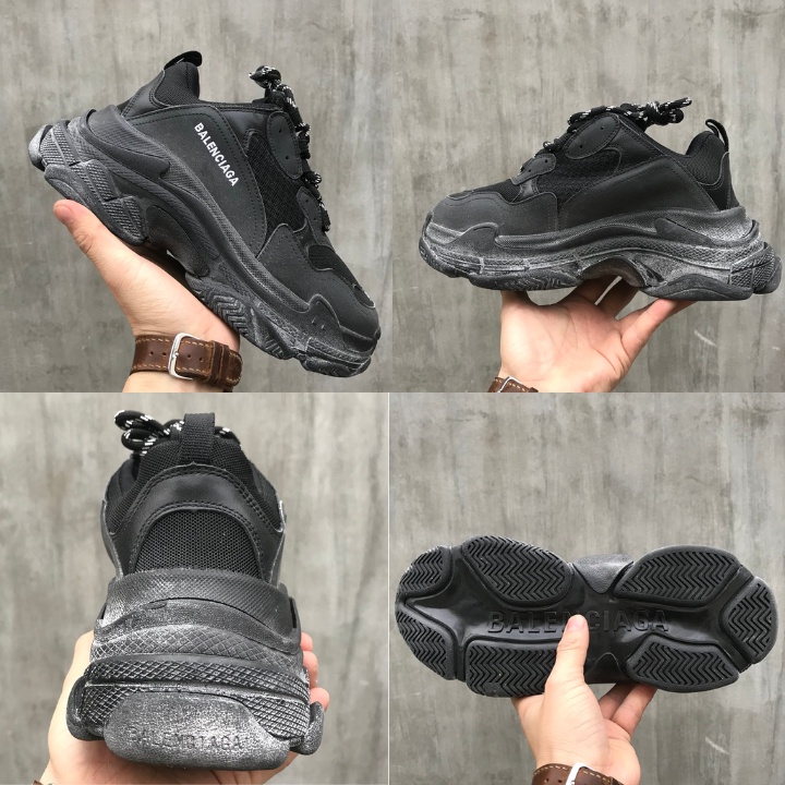 SNEAKER NAM NỮ GIÀY THỂ THAO NAM NỮ BALENCIAGA TRIPLE S ĐẾ TÁCH PHÂN TẦNG CHUẨN CHỮ BẢN R11