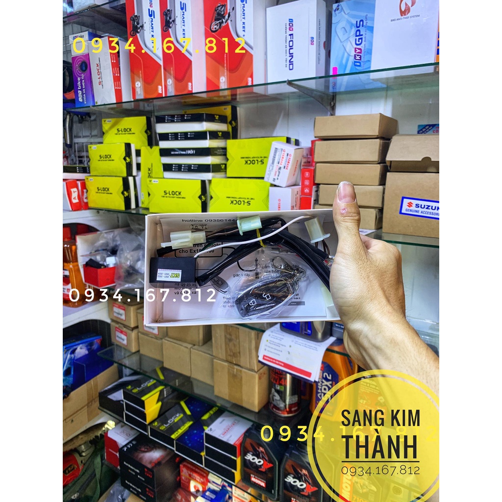 Bộ Mạch Tắt Mở Điện Xe YAMAHA. EX 150 Và Đề Xe Từ Xa Không Cần Chìa Khoá