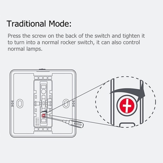 【Available】 Yeelight Slisaon Switch Wall Switch Open Dual Control Switch 2 Modes flex Switch Over Intelligent Lamp Light Switch 【UUSTOCK】