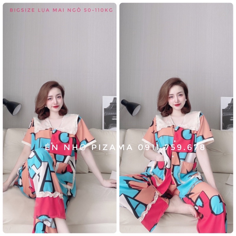 Size Đại 50-110kg Én Nhỏ Pijama cao Cấp Đẹp xinh | BigBuy360 - bigbuy360.vn