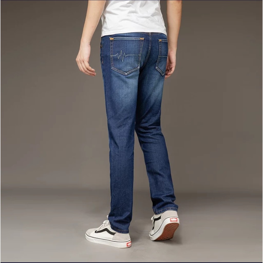quần jean nam co giãn dáng côn cao | BigBuy360 - bigbuy360.vn