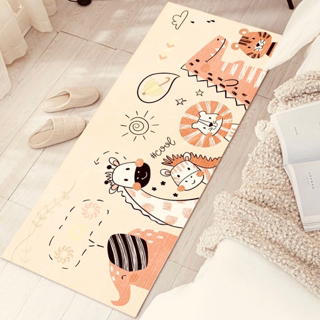 Thảm Trải Chân Giường, Thảm Lót Chân Giường Phòng Ngủ Cao Cấp KT 80 x 200 cm