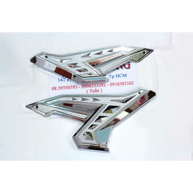 Ốp hông Exciter 150 xi inox  - đồ chơi xe ex 150