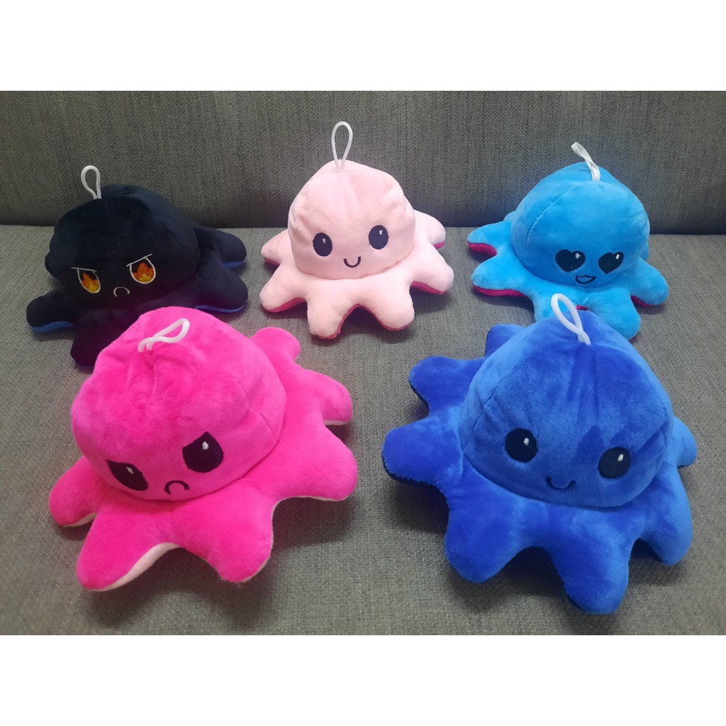 Bạch tuộc thay đổi cảm xúc đảo ngược chiều (Reversible Octopus two color)