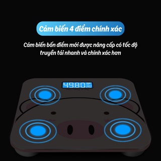 Cân điện tử hình heo hồng