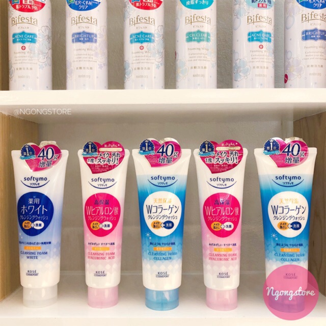 Sữa rửa mặt Kose Softymo White