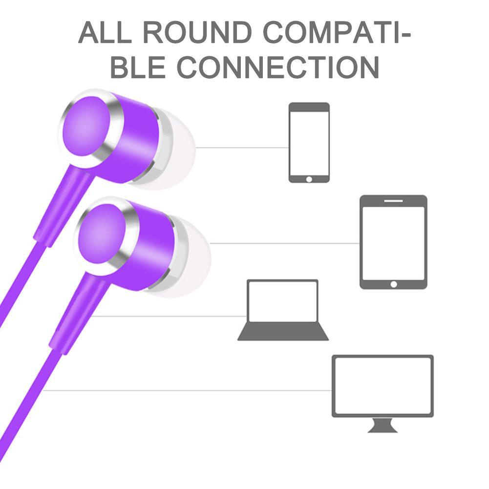 Tai Nghe Nhét Tai Bass MP3 G2O5 Có Dây Âm Thanh Nổi Thông Dụng Cho Điện Thoại