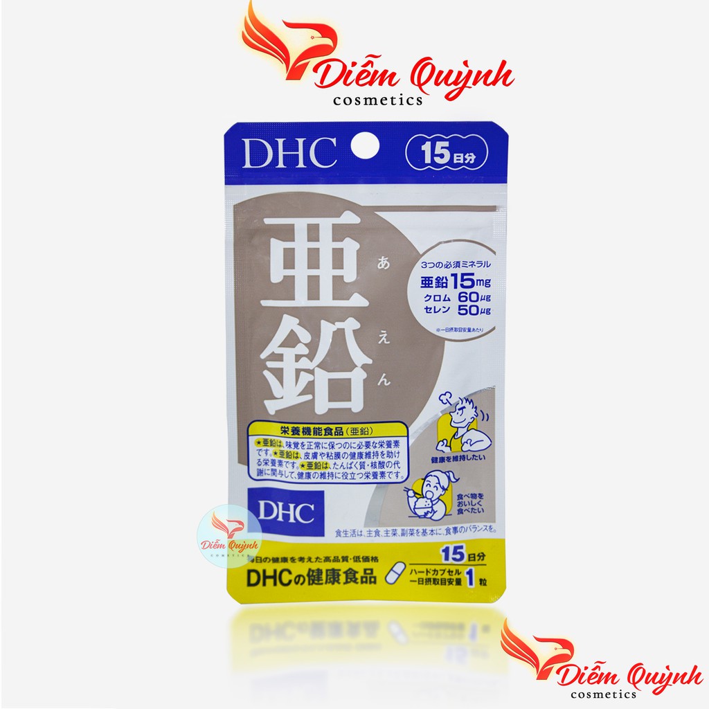 Viên uống DHC kẽm Zinc Nhật Bản | Thế Giới Skin Care