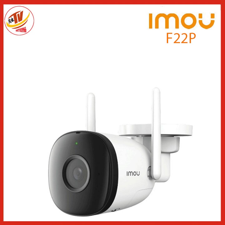 [kèm thẻ 32gb 64gb] Camera IP WiFi Ngoài Trời 2M IMOU F22P Bullet 2C, hàng chính hãng bảo hành 24 tháng