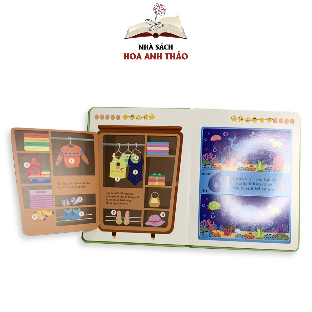 Sách Lift The Flap Lật mở khám phá song ngữ Việt Anh cho bé 06 tuổi (nhiều chủ đề)