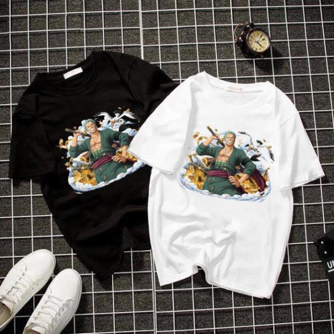 Áo Thun mẫu mới Áo Phông OnePiece - Zoro ngầu CMTD-0014