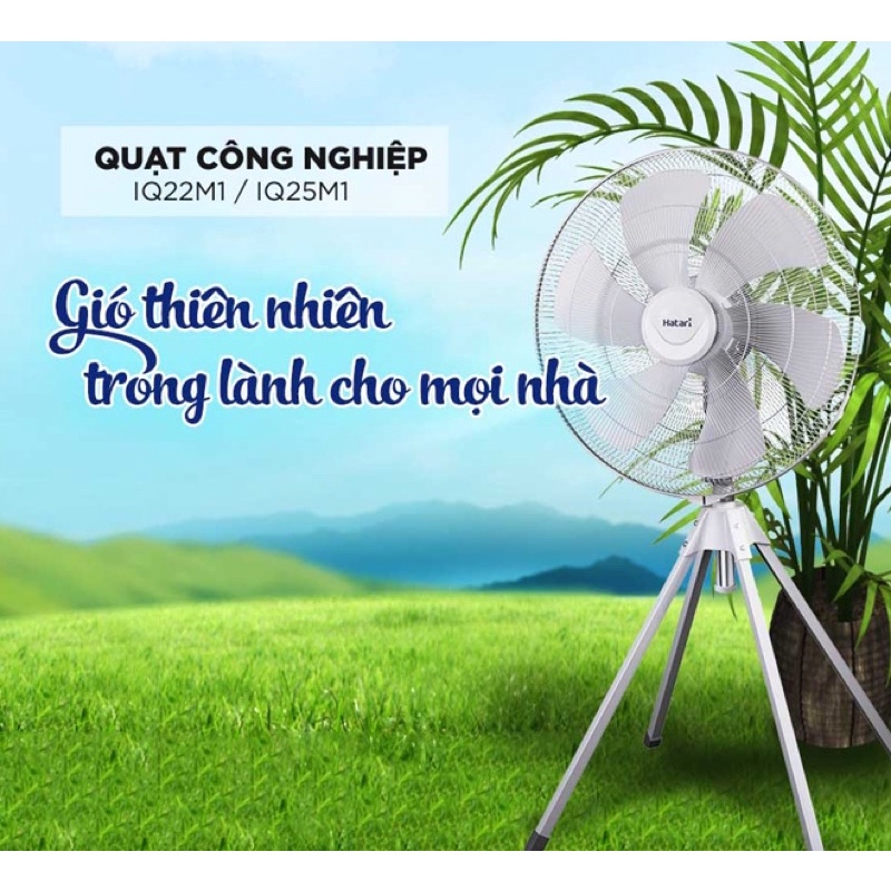 Quạt cây hatari IQ22M1 - IQ25M1, Quạt sàn Hatari/Quạt chân quỳ hatari nhập khẩu nguyên chiếc Thái Lan- Huy Anh