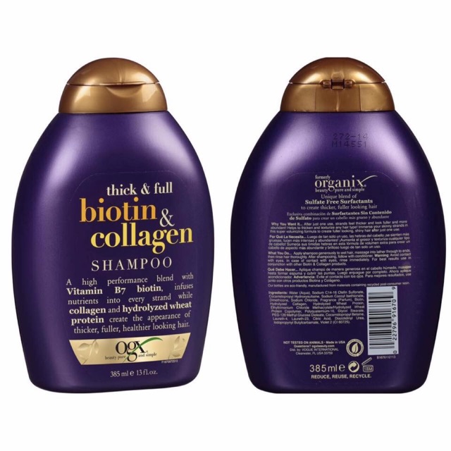 Dầu gội Biotin
