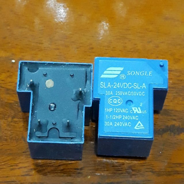 Rơle 30A 4 Chân 24v - 2 Cái