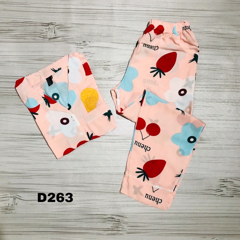 Pyjama Tay Dài Quần Dài Tole Lanh VNXK Đồ Bộ Xinh