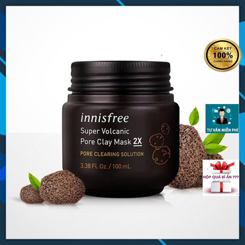 Mặt nạ đất sét Innisfree Trắng da, sạch mụn,se khít lỗ chân lông