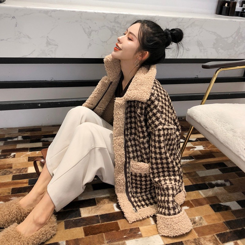 Áo Khoác Dạ Lót Lông Cừu Hàng Quảng Châu M528-Teen 888