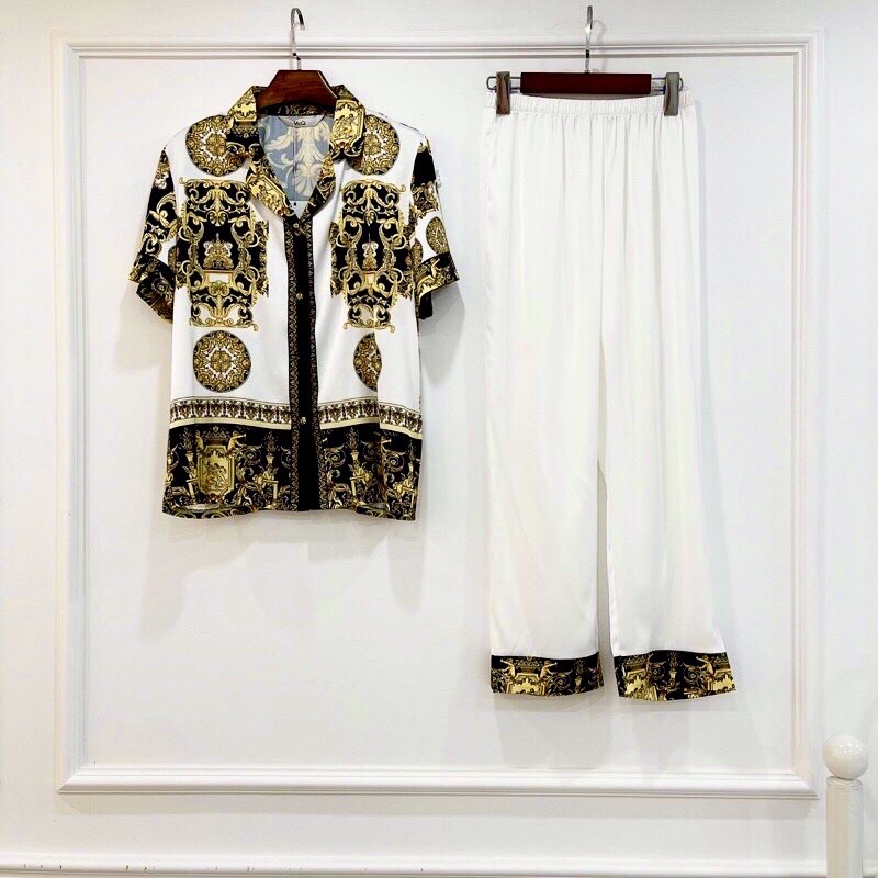 Bộ Lụa Pyjama QC Thiết Kế Sang Chảnh Mẫu Hot