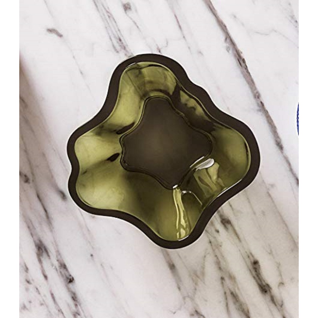 Bát thủy tinh Aalto 75mm Iittala - Màu Xanh rêu