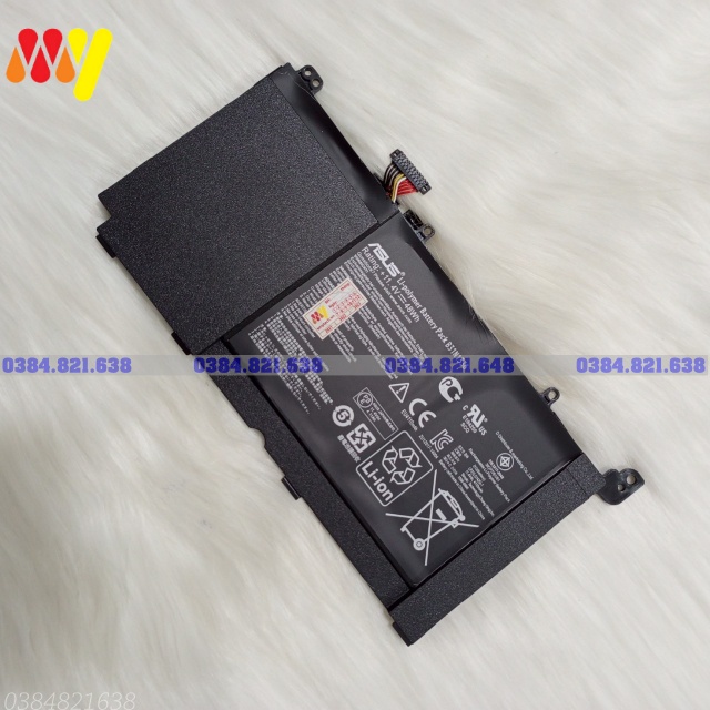 Pin Laptop ASUS VivoBook R553L R553LN / N591LB Q551LN Q551New 100%. Bảo hành toàn quốc 1 đổi 1