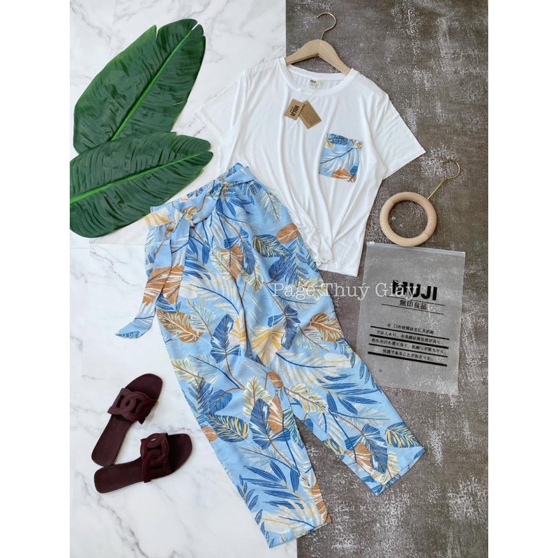 [Mã WASTCOOL giảm 15% tối đa 50K đơn 99K] BÁN SỈ SÉT BỘ ĐÁP TÚI QUẦN HOA CHO NỮ | BigBuy360 - bigbuy360.vn