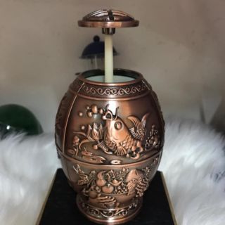 Lọ tăm cá chép giả cổ.