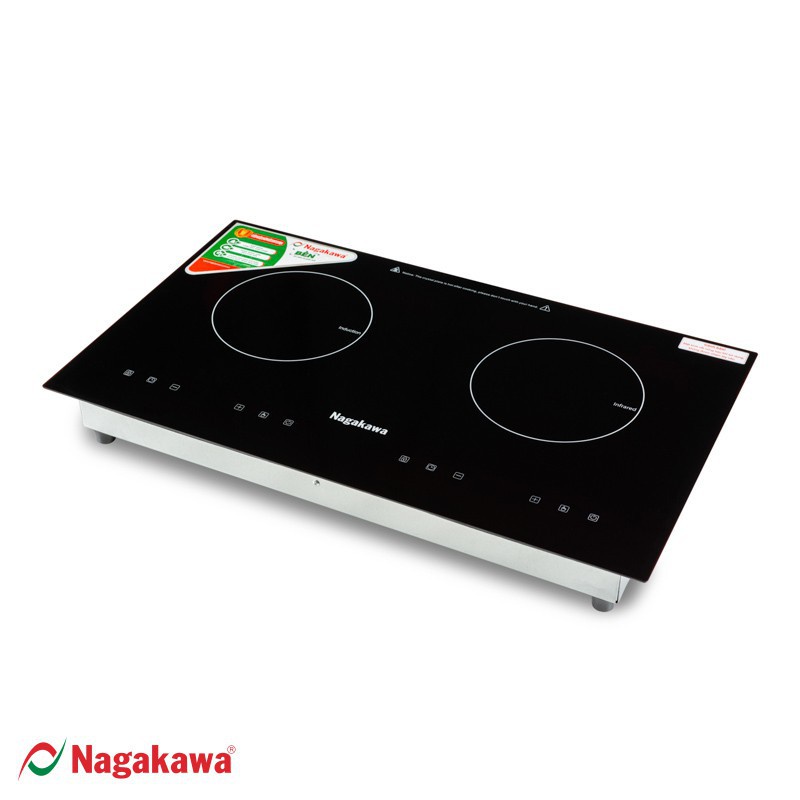 Bếp Từ ĐôI  Cam Kết Chính Hãng  Bếp Từ Gia Đình Nhập Khẩu,  Bếp Điện Từ Hồng Ngoại Nhập Khẩu NAGAKAWA NAG1251