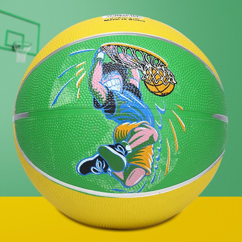 Quả bóng rổ số 5, banh bóng rổ da PVC độ bền cao tăng khả năng giữ bóng- Tâm An Sports
