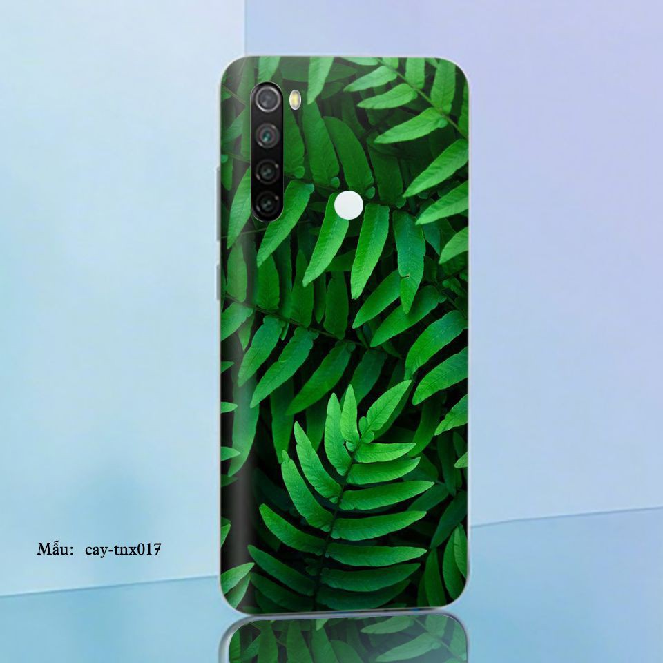 Miếng dán skin cho các dòng điện thoại Xiaomi Redmi Note 5/6/7/8 in hình thiên nhiên 3D nhiều màu sắc