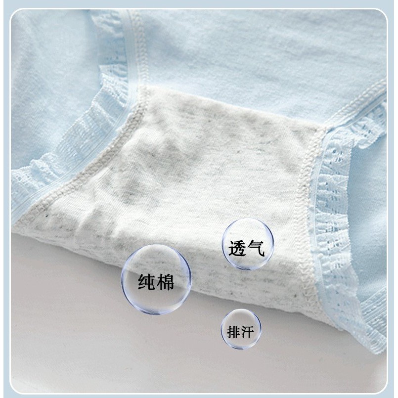 Bộ 5 Quần Lót Nữ DUDIA Dễ Thương (40-55kg) [N01-5]