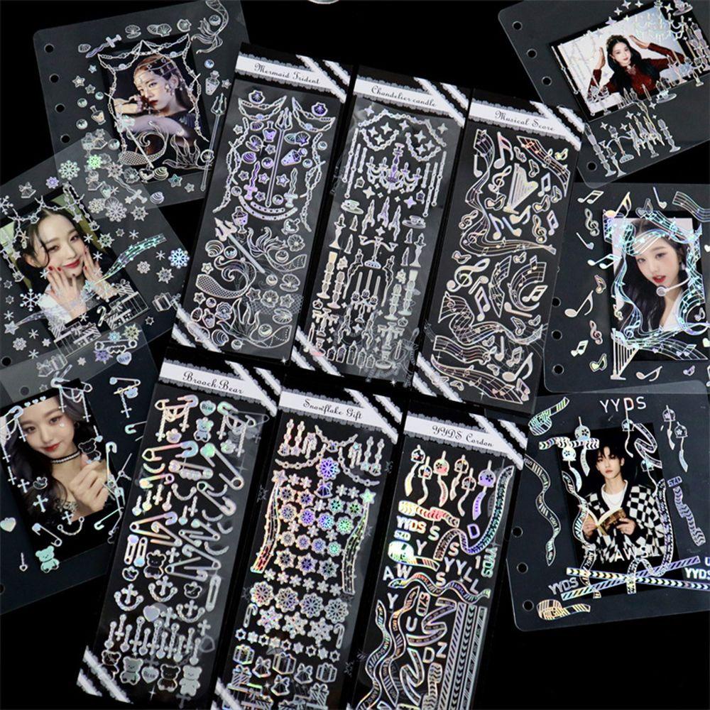 Miếng Dán Trang Trí Album Hình Thần Tượng Hàn Quốc Xinh Xắn