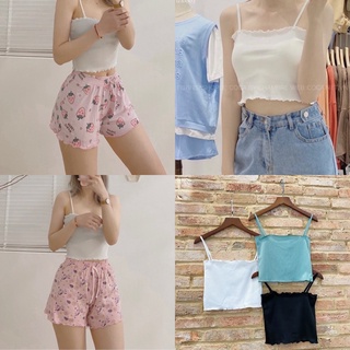 ÁO XINH HAI DÂY TRƠN EYE CROPTOP với chất vải thun bo dày dặn dễ dàng phối và mix đồ style hàn xẻng ullzang