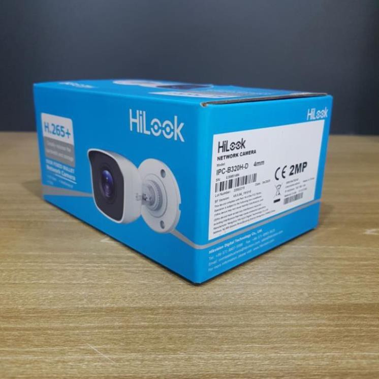 [Mã 154ELSALE2 giảm 7% đơn 300K] Camera IP hồng ngoại 2.0 Megapixel HILOOK IPC-B320H-D - Hàng chính hãng