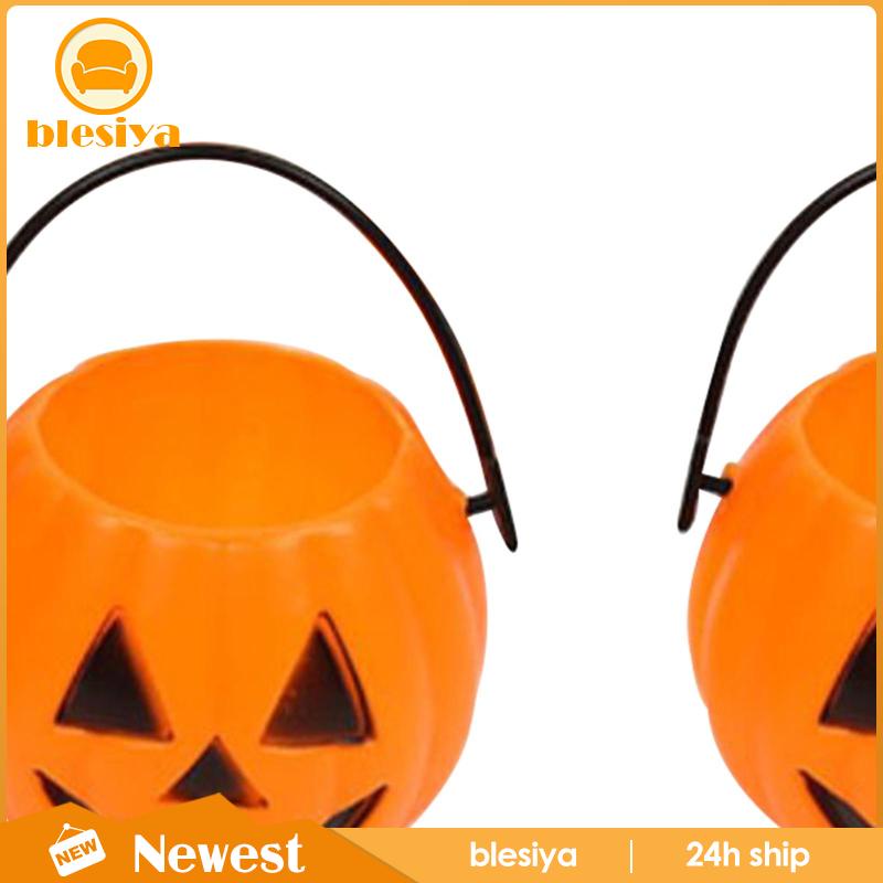 Set 6 Xô Đựng Kẹo Hình Bí Ngô Halloween