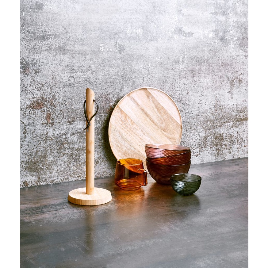 Khay trang trí | JYSK Gerner | gỗ tự nhiên | màu sồi | DK30cm