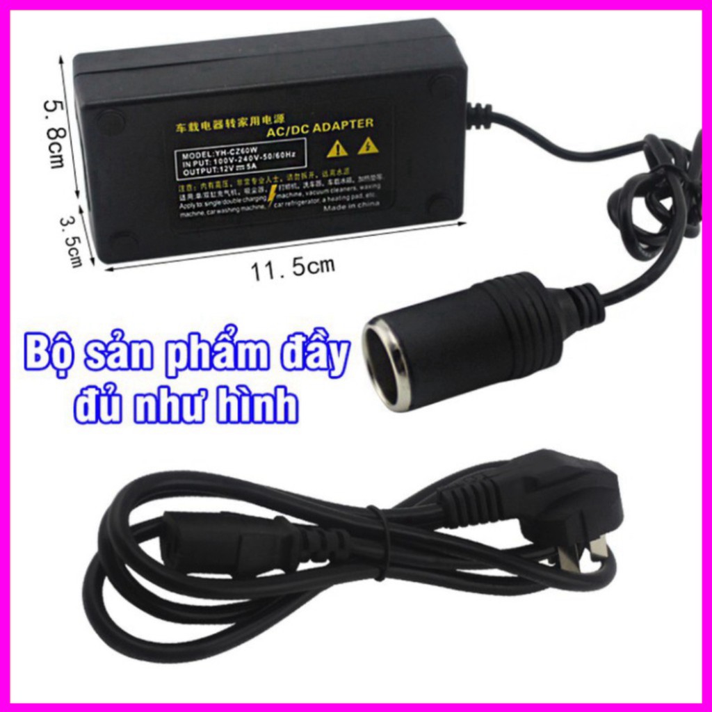 Bộ đổi nguồn từ 220V sang 12V adapter chuyển đổi nguồn điện đảm bảo an toàn tự động