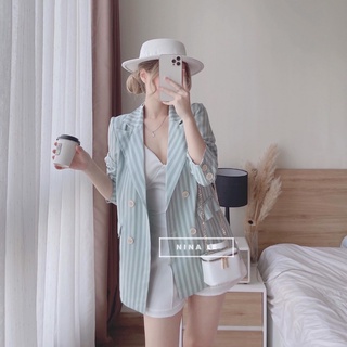 ÁO KHOÁC VEST SỌC