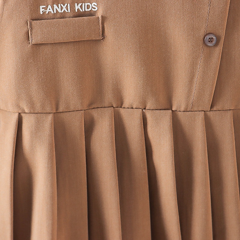 Set Áo Váy Thời Trang Mùa Thu 2022 Phong Cách Phương Tây Cho Bé Gái