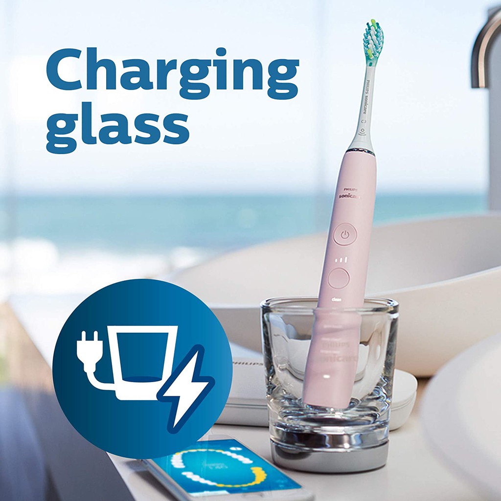 Bàn chải điện Philips Sonicare 9500 DiamondClean Smart [Hàng Mỹ]