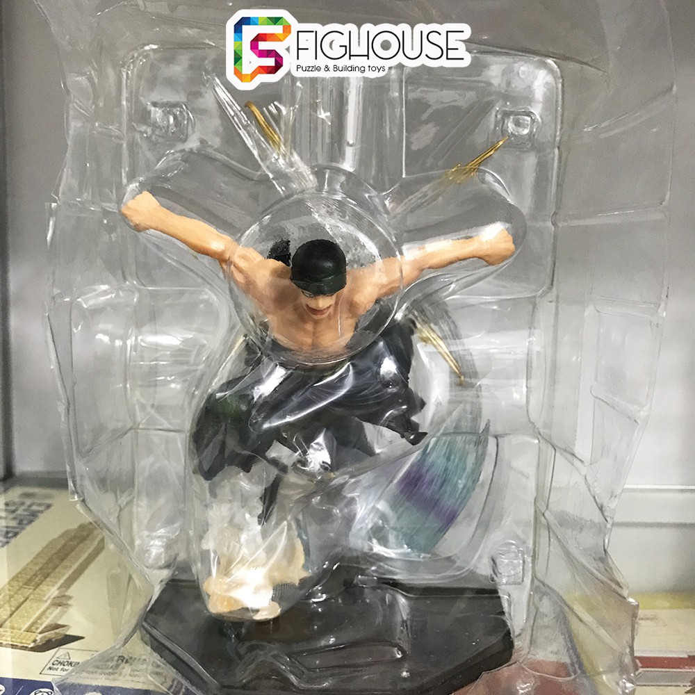 CÓ HÌNH THẬT - KHÔNG HỘP - Mô Hình Nhân Vật Roronoa Zoro Battle Ver - Đồ Chơi Mô Hình Figure One Piece