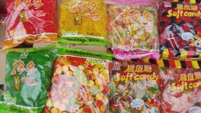 Sỉ 1 thùng kẹo chip dẻo 12kg
